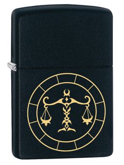 Zippo - Libra Zodiac Sign Design Windproof Pocket Lighter