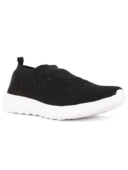 North Star - Woven Black Casual Shoes