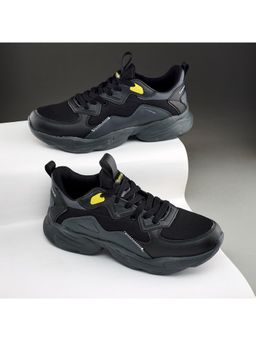 Campus - Talon Men Black Sneakers