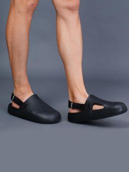 Yoho - Men Black Yoho Glide Clogs