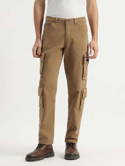 United Colors of Benetton - Brown Solid Straight Fit Trouser