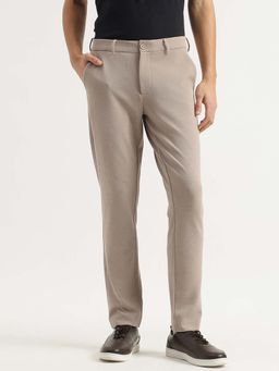 United Colors of Benetton - Khaki Solid Relaxed Fit Trouser