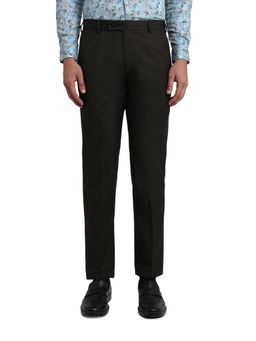 Raymond - Charcoal Checks Regular Fit Trouser