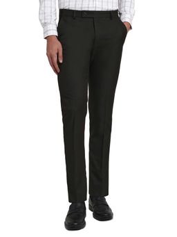 Raymond - Brown Checks Slim Fit Trouser
