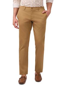 Parx - Khaki Solid Regular Fit Trouser