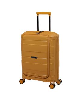 it luggage - Momentous Mango Yellow Cabin 20 Inches Padded Laptop Hardsided TSA Trolley Bag