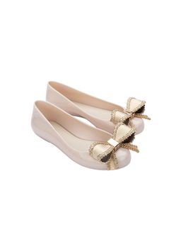 Melissa - Women Beige Festive Ballerina