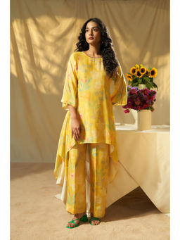 THREE-THREE - Mar Encanto Floral Print Co-Ord Set