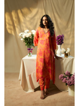 THREE-THREE - Onda Serena Floral Print Co-Ord Set