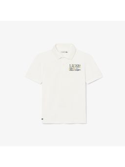Lacoste - White Uv Protect Petit Pique Golf Polo T-Shirt