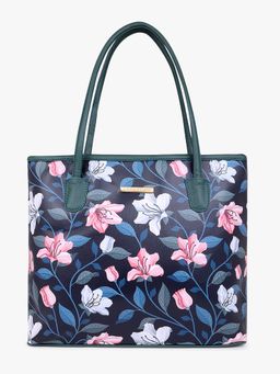 Lapis O Lupo - Women Tote Bag LLTB0055BK_1 Navy Blue