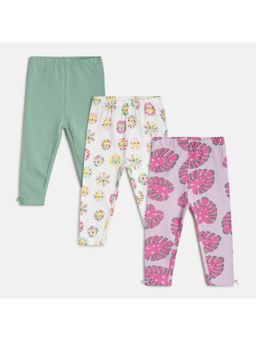 MINI KLUB - Baby Girls Multi Legging (Set of 3)