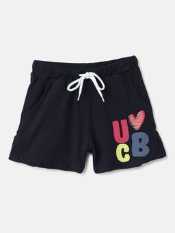 United Colors of Benetton - Girls Printed Regular Fit Shorts