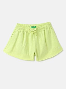 United Colors of Benetton - Girls Solid Regular Fit Shorts