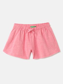 United Colors of Benetton - Girls Solid Regular Fit Shorts