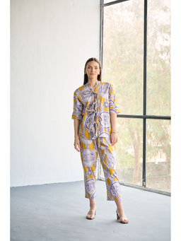 CINCIN Fashion - Golden Hour Harmony Poplin Co-Ord (Set of 2)