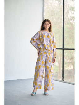 CINCIN Fashion - Golden Hour Harmony Poplin Co-Ord (Set of 2)