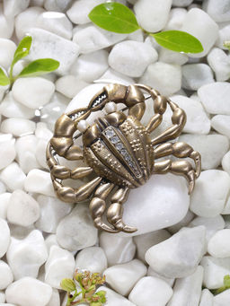 Cosa Nostraa - Jewelled Crab Brooch