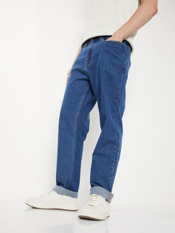 max - Men Washed Straight Fit Jeans