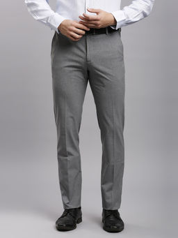 Reid & Taylor - Mens Formal Grey Regular Fit Trouser