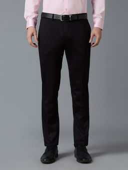 Reid & Taylor - Mens Wine Formal Regular Fit Trouser
