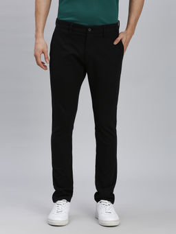 Reid & Taylor - Mens Black Casual Regular Fit Trouser