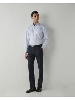 Reid & Taylor - Mens Navy Blue Formal Trouser