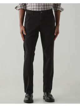 Reid & Taylor - Mens Black Semi Formal Regular Fit Trouser