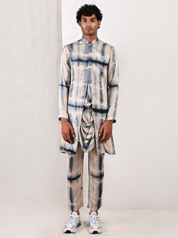 Bohame - Ollie Tie Dye Kurta (set Of 2)