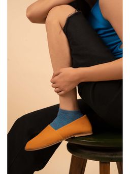 Chal Shoes - Mustard Ballerina Shoes