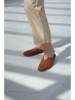 Chal Shoes - Myra Mule Tan Men Shoes