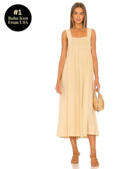 Free People - Delphine Midi Dress