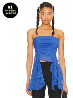 Free People - Naeva Ruffle Top