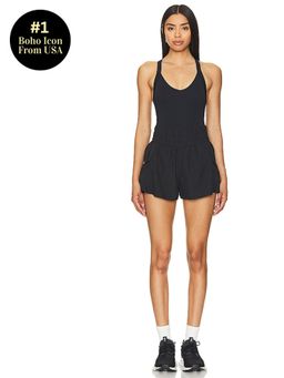 Free People - x REVOLVE X FP Movement Get Your Flirt On Shortsie In Black
