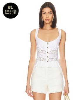 Free People - Kianna Lace Tank