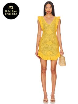 Free People - Mykonos Sweater Mini Dress