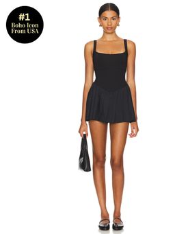 Free People - X FP Movement Swing Of Things Dress In Black