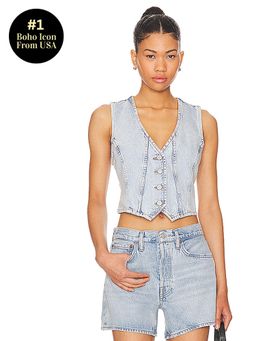 Free People - Tate Denim Vest