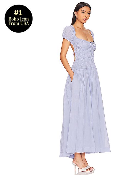 knee length dresses for ladies Feeling Bonita Midi~ Free People – Arizonia Rose main image 1