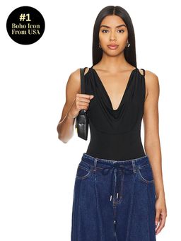 Free People - X Intimately FP First Choice Bodysuit In Black