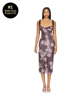 Free People - x Intimately FP Printed Got Slam Slip Dress