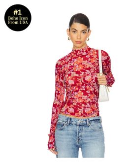 Free People - Charlie Mesh Top