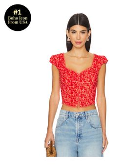 Free People - Faye Printed Top
