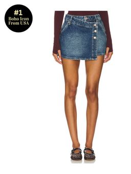Free People - x We The Free Wynne Denim Skirt