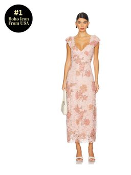 Free People - x REVOLVE Butterfly Babe Lace Maxi Dress