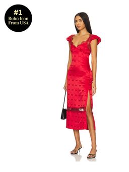 Free People - Foolish Heart Midi Dress