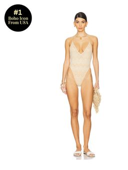 Free People - x REVOLVE x free-est Crochet Amber One Piece