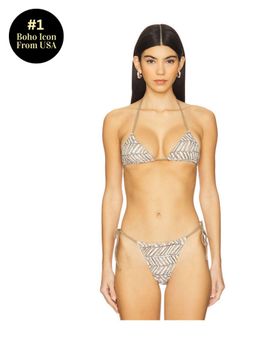 Free People - x REVOLVE x free-est Printed Michelle Triangle Top