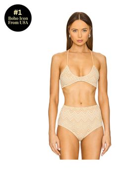 Free People - x REVOLVE x free-est Crochet Misty Crop Top