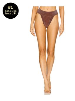 Free People - x REVOLVE x free-est Lurex Dylan High Waist Bottom